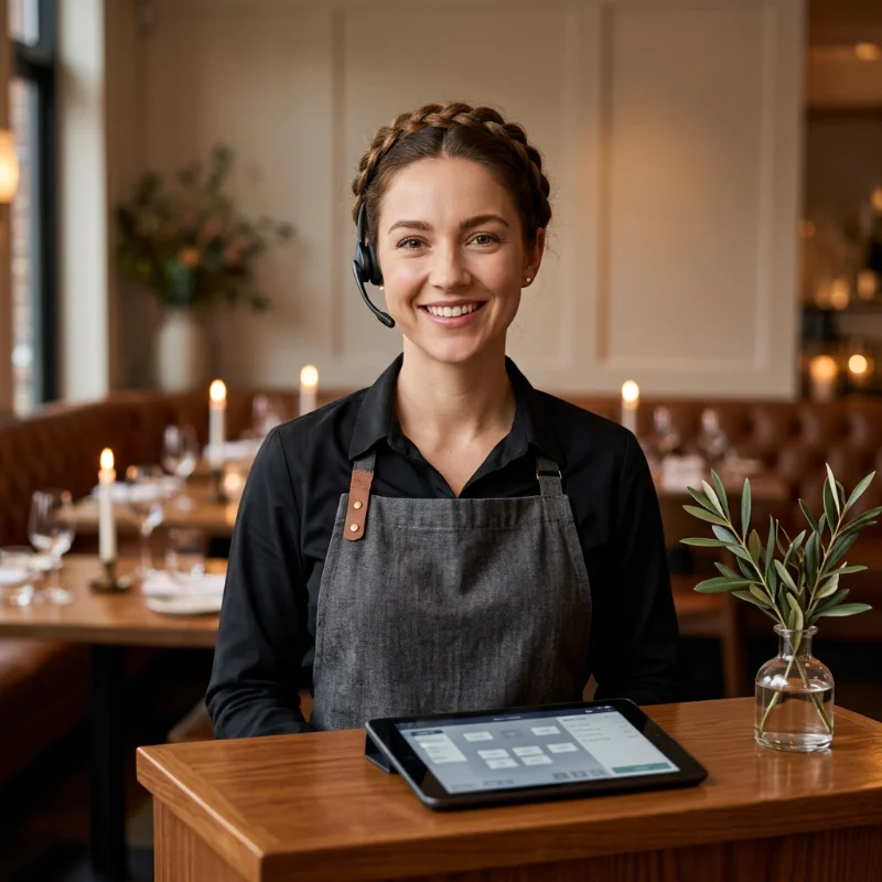 Ava, the AI receptionist — an artificial team member presented as a person