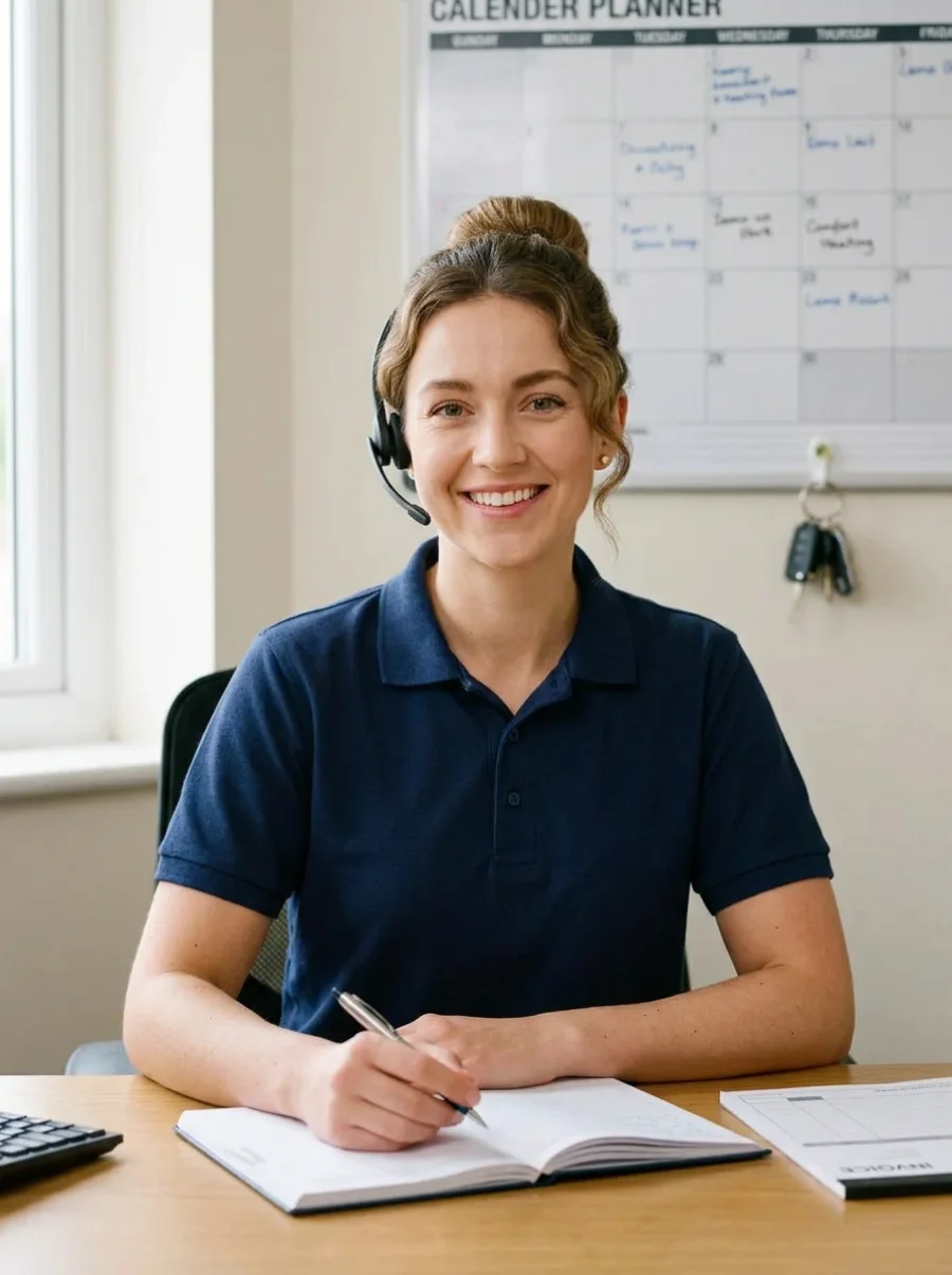 Ava, the AI receptionist — an artificial team member presented as a person